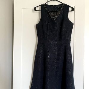 RW&Co size 4 navy formal dress